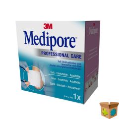 MEDIPORE 3M VERB ELAST ADH 5CMX10M ROL 1 2991P-1