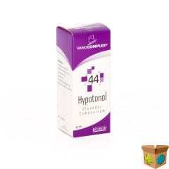 VANOCOMPLEX N44 HYPOTONOL GUTT 50ML UNDA