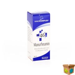 VANOCOMPLEX N46 MANURHEUMIN GUTT 50ML UNDA