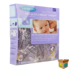 LANSINOH THERAPEARL WARMTE&IJSPACK VR MOEDERS 3IN1