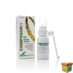 SORIA COMPOSOR BUCCOSOR KEELSPRAY + PROPOLIS 30ML