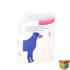 OROZYME CANINE L KAUWSTRIP ENZYM.HOND >30KG 141G