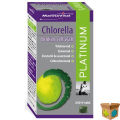 MANNAVITAL CHLORELLA PLATINUM V-TABL 240