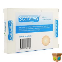 SCARVIEW ELASTIC SILICOON TEPEL 6,5CM 2 SCARV16