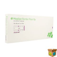 MEPILEX BORDER POST-OP VERB 10X25CM 5 496455