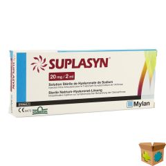 SUPLASYN SPUIT INJ.OPL INTRA ARTICUL. STER 1X2ML