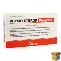 PHYSIO STEROP AMP INJ 10 X 2ML