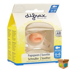 DIFRAX FOPSPEEN NATURAL 0-6 M GIRL