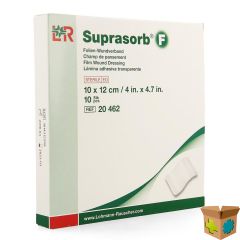 SUPRASORB F FILM KP STERIEL 10X12CM 10 20462