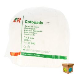 COTOPADS KATOEN 5X 5CM 500 39840