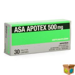 ASA APOTEX 500MG COMP 30 X 500MG