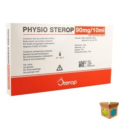 PHYSIO STEROP AMP UD 10 X 10ML