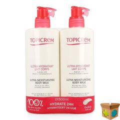 TOPICREM ULTRA HYDRA LICHAAM 500ML+NAVULLING 500ML