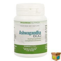 ASHWAGANDHA 600MG V-CAPS 60 PHARMANUTRICS