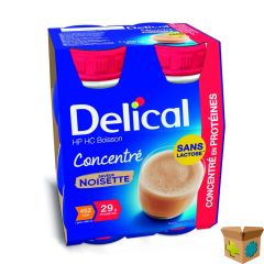 DELICAL HP HC DRANK GECONC. HAZELNOOT 4X200ML