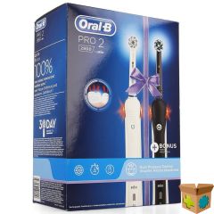 ORAL-B PRO DUO PACK 2900 BLACK + WHITE