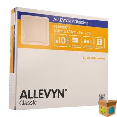 ALLEVYN VERB ADH HYDROCEL. 17,5X17,5CM 10 66800011