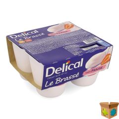 DELICAL LE BRASSE AARDBEI 4X200G