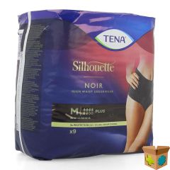 TENA SILHOUETTE PLUS NOIR HIGH WAIST M 9 703081