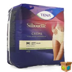 TENA SILHOUETTE PLUS CREME HIGH WAIST M 12 782512