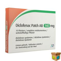 DICLOFENAC PATCH AB 140MG PLEISTER 10