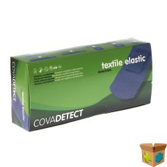 COVA DETECTIEPLEISTER BLAUW 2X12CM TEXT100 20120T