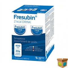 FRESUBIN 2 KCAL DRINK SMAAKPAKKET 4X200ML