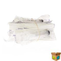 BD PLASTIPAK SPUIT LUER-LOK 20ML 10 300629