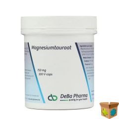 MAGNESIUMTAURAAT V-CAPS 100X750MG DEBA