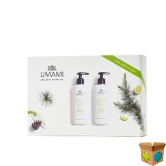 UMAMI WOODY LEMONS BERGAMOT&CEDER SET HAND 600ML