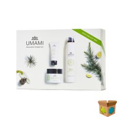 UMAMI WOODY LEMONS BERGAMOT&CEDER SET BODY 500ML