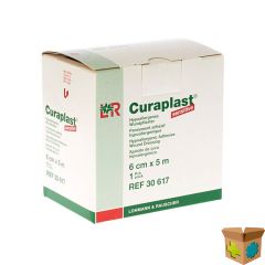 CURAPLAST ZELFKLEVEND VERBAND 6CMX5M 30617