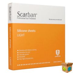 SCARBAN LIGHT SILICONEVERB WASB. +50ML 5X30CM 2