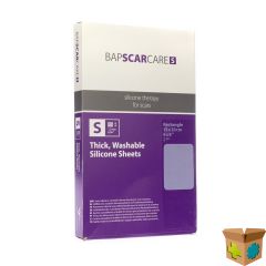 BAP SCAR CARE S SILICOONVERB ADH 15X 20CM 2 STUKS