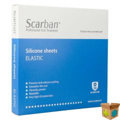 SCARBAN ELASTIC SILICONE SHEET 5X7,5CM 2