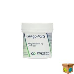 GINKGO FORTE CAPS 60X60MG DEBA