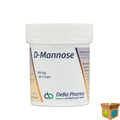 D-MANNOSE 500MG V-CAPS 60 DEBA