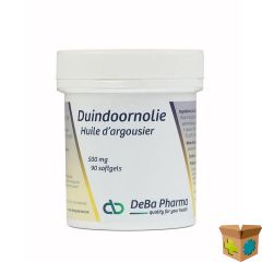 DUINDOORN OLIE SOFTGEL 180X500MG DEBA