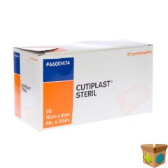 CUTIPLAST STER 8,0X15,0CM 50 66001474