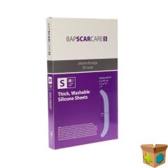 BAP SCAR CARE S SILICOONVERB ADH 4X40CM 2 STUKS