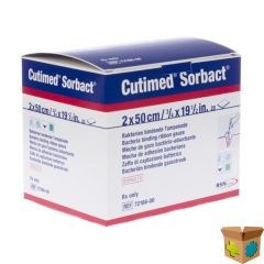 CUTIMED SORBACT GAASSTROOK 2X50CM 20 7216600