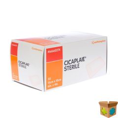 CICAPLAIE VERB STERIEL 15,0CMX10CM 50 66660274