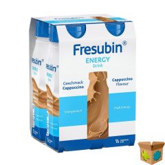 FRESUBIN ENERGY DRINK CAPPUCCINO FL 4X200ML