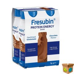 FRESUBIN PROTEIN ENERGY DRINK CHOCOLADE FL 4X200ML