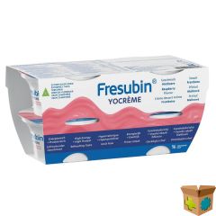 FRESUBIN YOCREME FRAMBOOS 4X125G