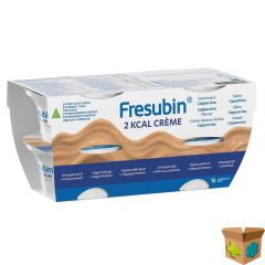 FRESUBIN 2 KCAL CREME CAPPUCCINO POT 4X125G