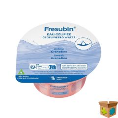 FRESUBIN GELWATER Z/SUIKER GRENADINE 12X125G