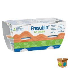 FRESUBIN DB CREME ABRIKOOS-PERZIK POT 4X125G