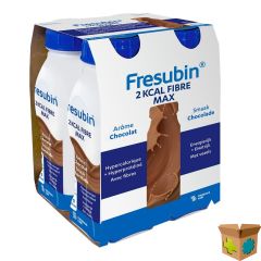 FRESUBIN 2KCAL FIBRE MAX DRINK CHOCOLADE FL4X300ML