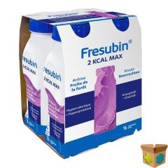 FRESUBIN 2 KCAL COMPACT DRINK BOSVRUCHTEN 4X125ML